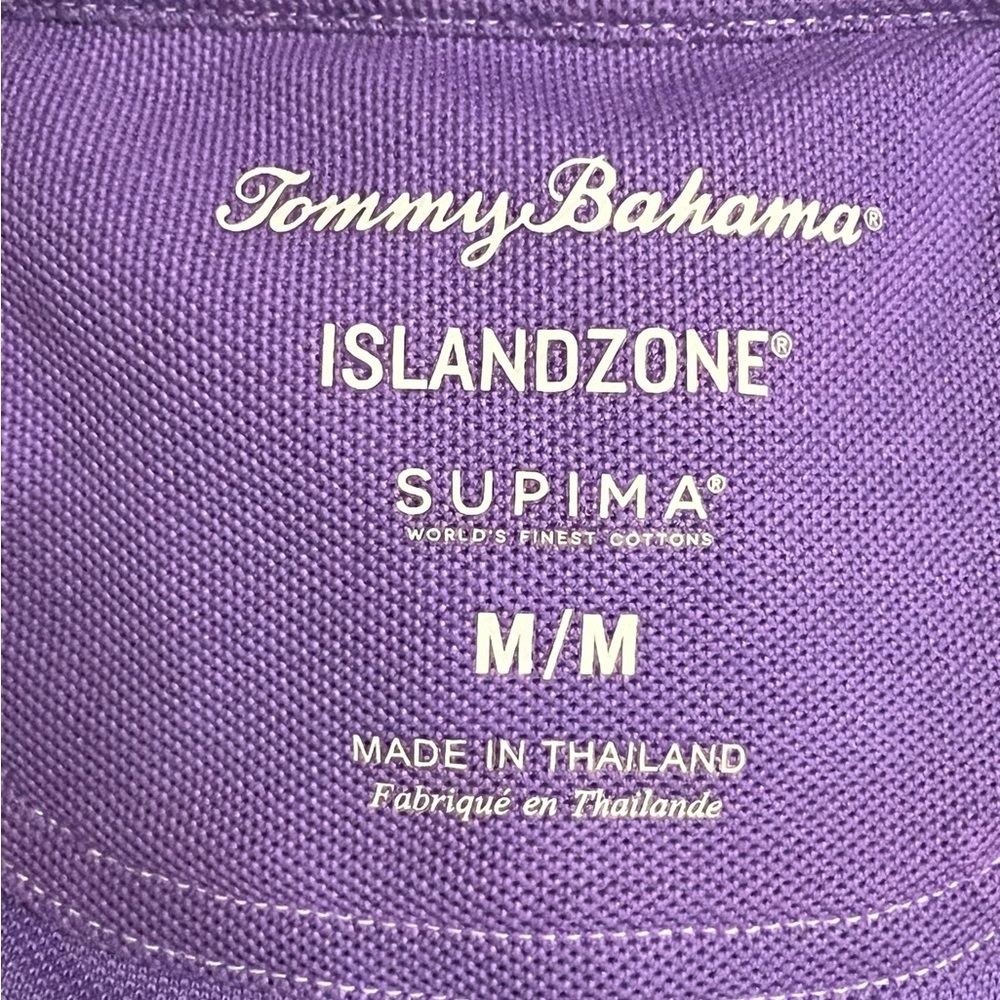Tommy Bahama Purple Short Sleeve Shirt - Picture 5 of 6